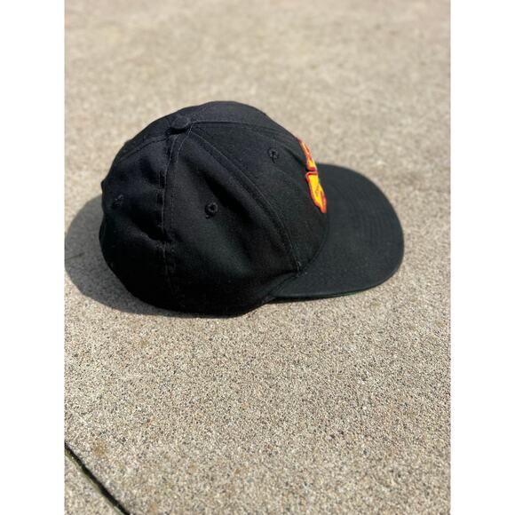 Vtg Bud Brigade Est. 1993 Hat Unisex One Size Black Snapback Embroider Patch USA - Picture 2 of 6